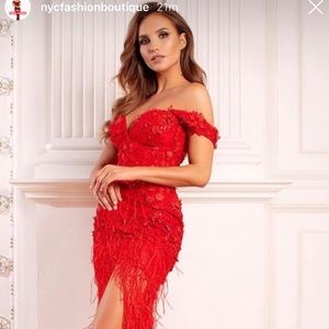 PROM DRESS Ladies O’Blanc couture gown